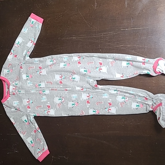 💥4/$20💥 CARTER'S Fleece Footed Sleeper - Picture 1 of 4